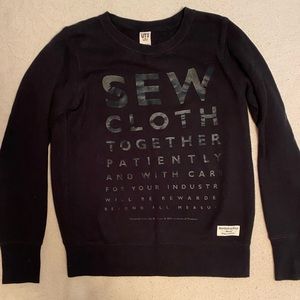 Uniqlo Merchant & Mills sweatshirt